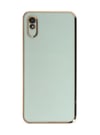 Xiaomi Redmi 9a Uyumlu Kılıf Volet Silikon - Açık Yeşil Belirtilmemiş
