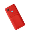 Xiaomi Redmi 9c Uyumlu Kılıf Kelvin Kartvizitli Silikon - Kırmızı Belirtilmemiş