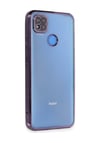 Xiaomi Redmi 9c Uyumlu Kılıf Lensli Silikon - Mor Belirtilmemiş