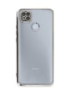 Xiaomi Redmi 9c Uyumlu Kılıf Lensli Silikon - Gümüş Belirtilmemiş