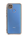 Xiaomi Redmi 9c Uyumlu Kılıf Lensli Silikon - Gold Belirtilmemiş