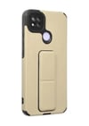 Xiaomi Redmi 9c Uyumlu Kılıf Mega Standlı Silikon - Gold Belirtilmemiş