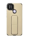 Xiaomi Redmi 9c Uyumlu Kılıf Mega Standlı Silikon - Gold Belirtilmemiş