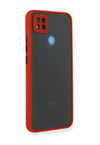 Xiaomi Redmi 9c Uyumlu Kılıf Montreal Silikon Kapak - Kırmızı Belirtilmemiş