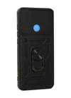 Xiaomi Redmi 9c Uyumlu Kılıf Pars Lens Yüzüklü Silikon - Siyah Belirtilmemiş