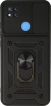 Xiaomi Redmi 9c Uyumlu Kılıf Pars Lens Yüzüklü Silikon - Siyah Belirtilmemiş