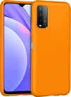 Xiaomi Redmi 9t Uyumlu Kılıf Nano İçi Kadife Silikon - Turuncu Belirtilmemiş