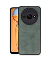Xiaomi Redmi A3 4g Uyumlu Kılıf Aras Deri Kapak - Koyu Yeşil Belirtilmemiş