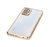 Xiaomi Redmi Note 10 Pro Uyumlu Kılıf Lensli Silikon - Gold Belirtilmemiş
