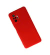 Xiaomi Redmi Note 10 Pro Uyumlu Kılıf Nano İçi Kadife Silikon - Kırmızı Belirtilmemiş