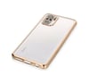 Xiaomi Redmi Note 10 Uyumlu Kılıf Lensli Silikon - Gold Belirtilmemiş