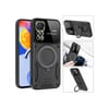 Xiaomi Redmi Note 11 Pro Uyumlu Kılıf Joy Lens Standlı Kapak - Kırmızı Belirtilmemiş