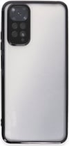 Xiaomi Redmi Note 11 Uyumlu Kılıf Lensli Silikon - Siyah Belirtilmemiş