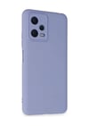Xiaomi Redmi Note 12 5g Uyumlu Kılıf Nano İçi Kadife Silikon - Lila Belirtilmemiş