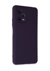 Xiaomi Redmi Note 12 5g Uyumlu Kılıf Nano İçi Kadife Silikon - Mor Belirtilmemiş
