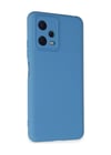 Xiaomi Redmi Note 12 5g Uyumlu Kılıf Nano İçi Kadife Silikon - Mavi Belirtilmemiş