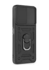 Xiaomi Redmi Note 12 5g Uyumlu Kılıf Pars Lens Yüzüklü Silikon - Siyah Belirtilmemiş