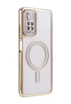 Xiaomi Redmi Note 12 Pro 4g Uyumlu Joke Simli Magneticsafe Kılıf - Gold Belirtilmemiş