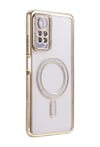 Xiaomi Redmi Note 12 Pro 4g Uyumlu Joke Simli Magneticsafe Kılıf - Gold Belirtilmemiş