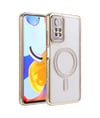 Xiaomi Redmi Note 12 Pro 4g Uyumlu Joke Simli Magneticsafe Kılıf - Gold Belirtilmemiş