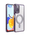 Xiaomi Redmi Note 12 Pro 4g Uyumlu Joke Simli Magneticsafe Kılıf - Derin Mor Belirtilmemiş