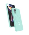Xiaomi Redmi Note 12 Pro 4g Uyumlu Regal Magsafe Standlı Kapak - Su Yeşili Belirtilmemiş