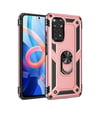 Xiaomi Redmi Note 12s Uyumlu Kılıf Sofya Yüzüklü Silikon Kapak - Rose Belirtilmemiş