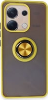 Xiaomi Redmi Note 13 4g Uyumlu Kılıf Montreal Yüzüklü Silikon Kapak - Sarı Belirtilmemiş