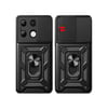 Xiaomi Redmi Note 13 4g Uyumlu Kılıf Pars Lens Yüzüklü Silikon - Yeşil Belirtilmemiş