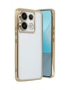 Xiaomi Redmi Note 13 Pro 4g Uyumlu Kılıf Lensli Silikon - Gold Belirtilmemiş
