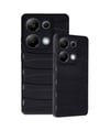 Xiaomi Redmi Note 13 Pro 4g Uyumlu Kılıf Bibercas Silikon Kapak - Siyah Belirtilmemiş