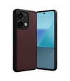 Xiaomi Redmi Note 13 Pro 4g Uyumlu Kılıf Aras Deri Kapak - Bordo Belirtilmemiş