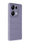 Xiaomi Redmi Note 13 Pro 4g Uyumlu Kılıf Bibercas Silikon Kapak - Lila Belirtilmemiş
