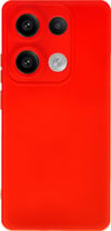 Xiaomi Redmi Note 13 Pro 4g Uyumlu Kılıf Nano İçi Kadife Silikon - Kırmızı Belirtilmemiş