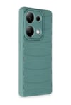 Xiaomi Redmi Note 13 Pro 4g Uyumlu Kılıf Bibercas Silikon Kapak - Koyu Yeşil Belirtilmemiş