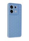 Xiaomi Redmi Note 13 Pro 5g Uyumlu Kılıf Petek Silikon Kapak - Mavi Belirtilmemiş