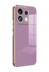Xiaomi Redmi Note 13 Pro 5g Uyumlu Kılıf Volet Silikon - Mor Belirtilmemiş