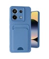 Xiaomi Redmi Note 13 Pro 5g Uyumlu Kılıf Kelvin Kartvizitli Silikon - Mavi Belirtilmemiş