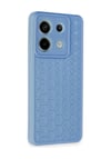 Xiaomi Redmi Note 13 Pro 5g Uyumlu Kılıf Petek Silikon Kapak - Mavi Belirtilmemiş