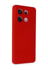 Xiaomi Redmi Note 13 Pro 5g Uyumlu Kılıf Nano İçi Kadife Silikon - Kırmızı Belirtilmemiş
