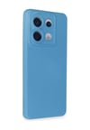 Xiaomi Redmi Note 13 Pro 5g Uyumlu Kılıf Nano İçi Kadife Silikon - Mavi Belirtilmemiş