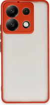 Xiaomi Redmi Note 13 Pro 5g Uyumlu Kılıf Montreal Silikon Kapak - Kırmızı Belirtilmemiş