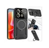 Xiaomi Redmi Note 13 Pro 5g Uyumlu Kılıf Joy Lens Standlı Kapak - Kırmızı Belirtilmemiş