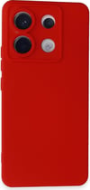 Xiaomi Redmi Note 13 Pro 5g Uyumlu Kılıf Nano İçi Kadife Silikon - Kırmızı Belirtilmemiş