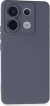 Xiaomi Redmi Note 13 Pro 5g Uyumlu Kılıf Nano İçi Kadife Silikon - Gri Belirtilmemiş