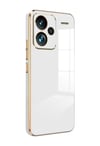 Xiaomi Redmi Note 13 Pro Plus Uyumlu Kılıf Volet Silikon - Beyaz Belirtilmemiş