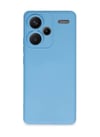 Xiaomi Redmi Note 13 Pro Plus Uyumlu Kılıf Nano İçi Kadife Silikon - Mavi Belirtilmemiş