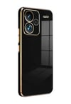 Xiaomi Redmi Note 13 Pro Plus Uyumlu Kılıf Volet Silikon - Siyah Belirtilmemiş