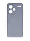 Xiaomi Redmi Note 13 Pro Plus Uyumlu Kılıf Nano İçi Kadife Silikon - Gri Belirtilmemiş