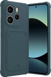 Xiaomi Redmi Note 14 4g Uyumlu Kelvin Kartvizitli Silikon - Koyu Yeşil Belirtilmemiş